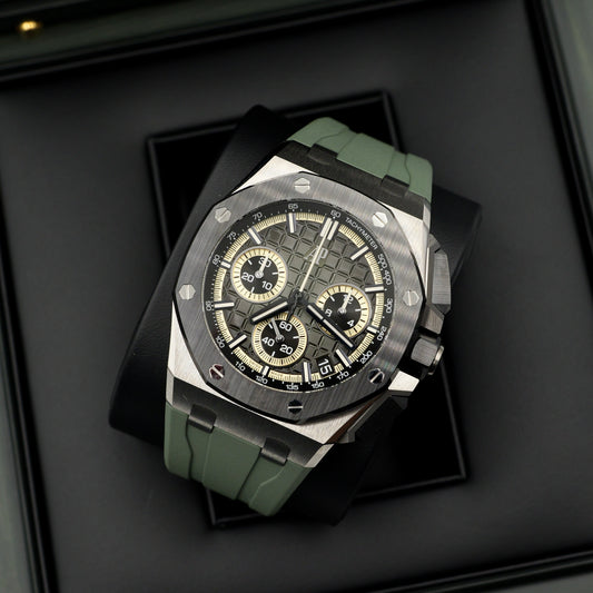 Audemars Piguet Royal Oak Offshore Green Strap 26420IO - Full Set (2026)