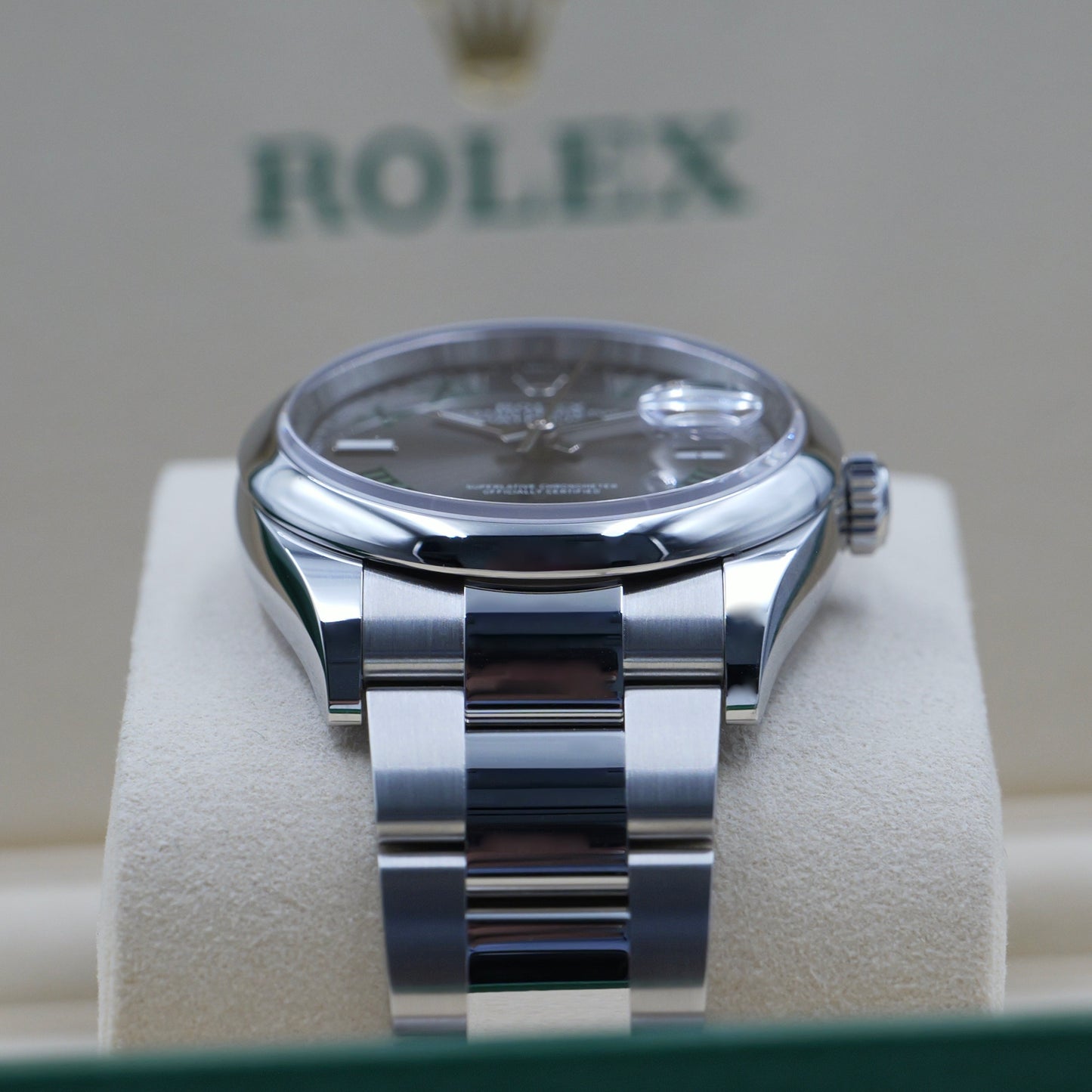 Rolex Datejust 36 Wimbledon Smooth Jubilee 126200 - Full Set (2026)