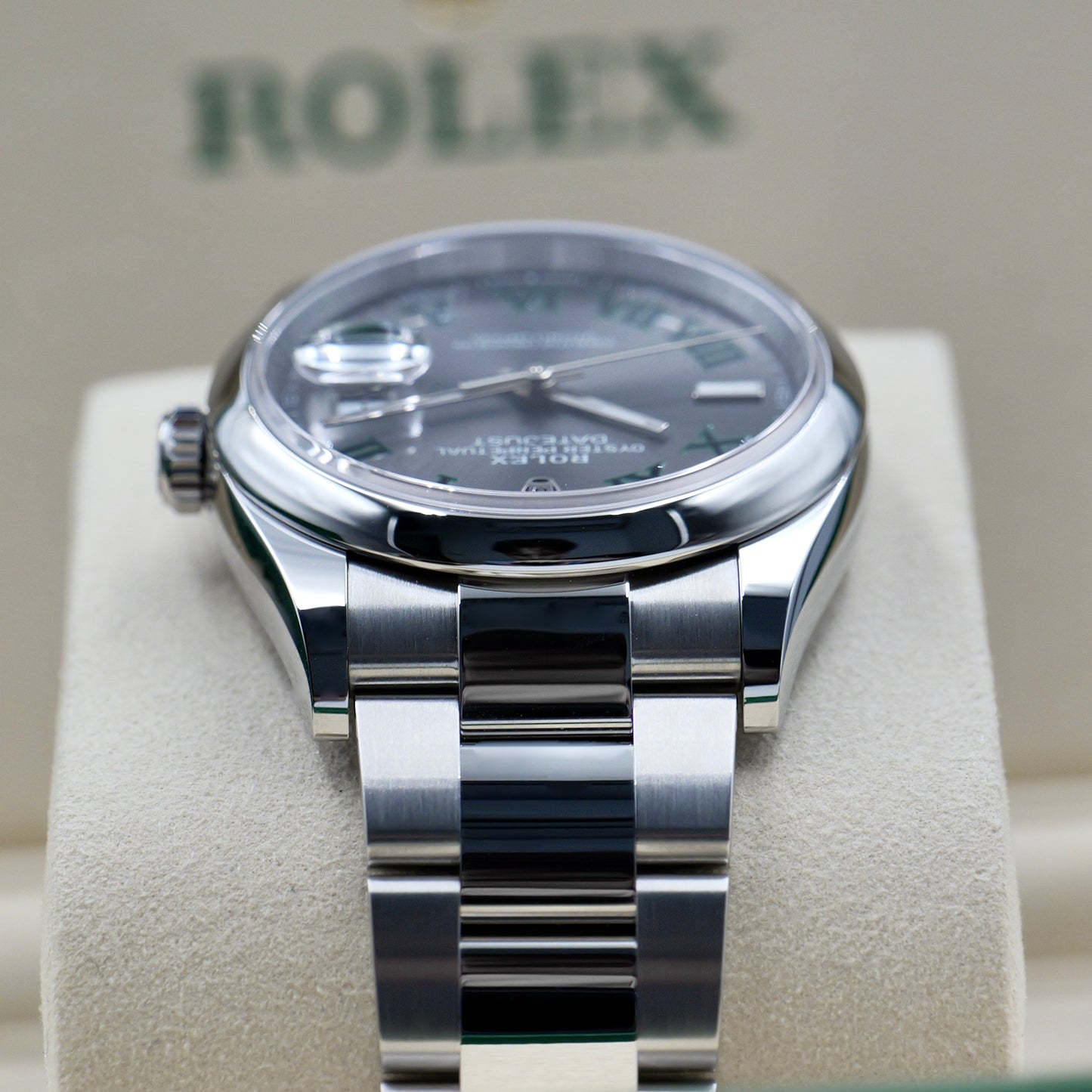 Rolex Datejust 36 Wimbledon Smooth Jubilee 126200 - Full Set (2026)