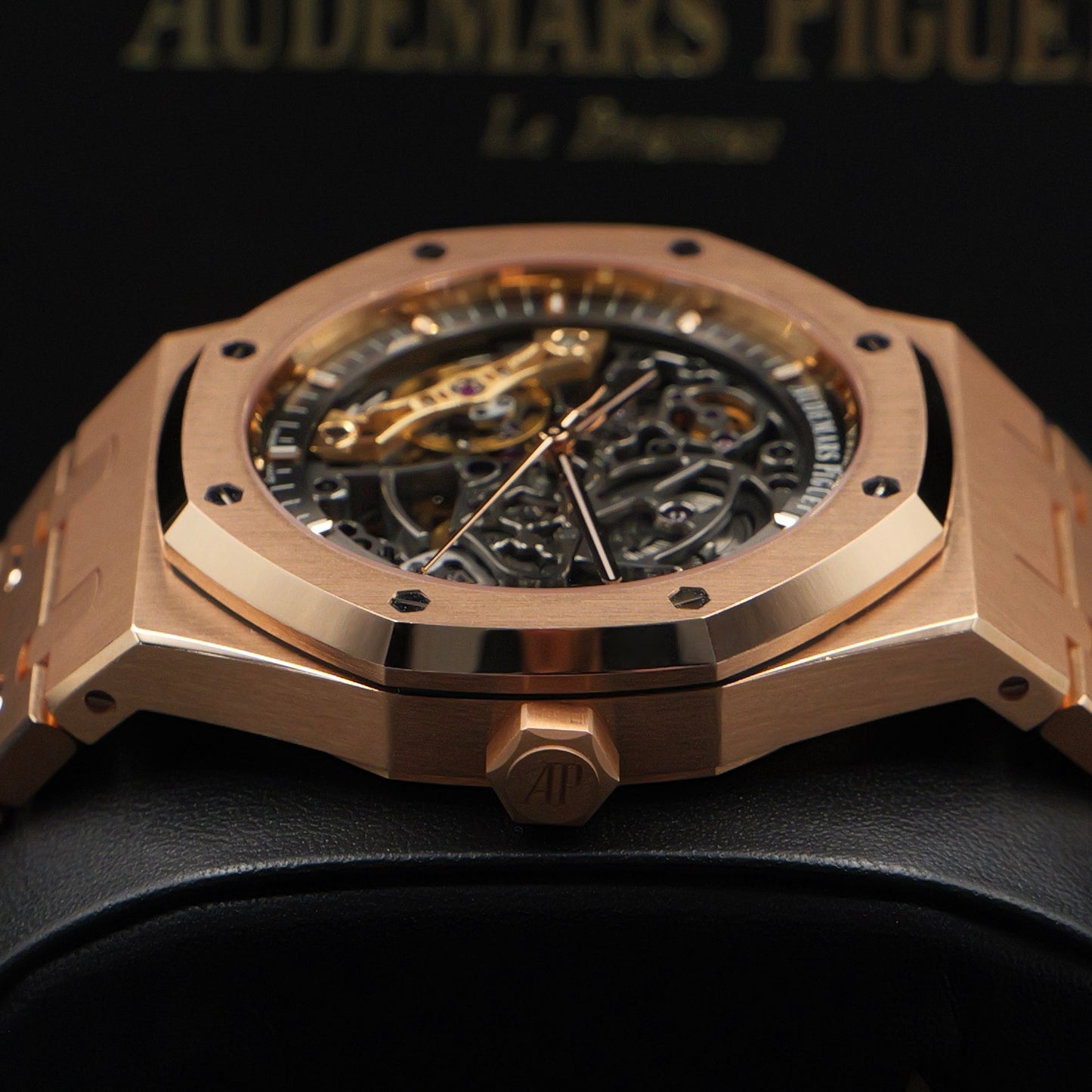 Audemars Piguet Royal Oak Double Balance Wheel Openworked Rose Gold Skeleton 15407OR - Full Set (2023)