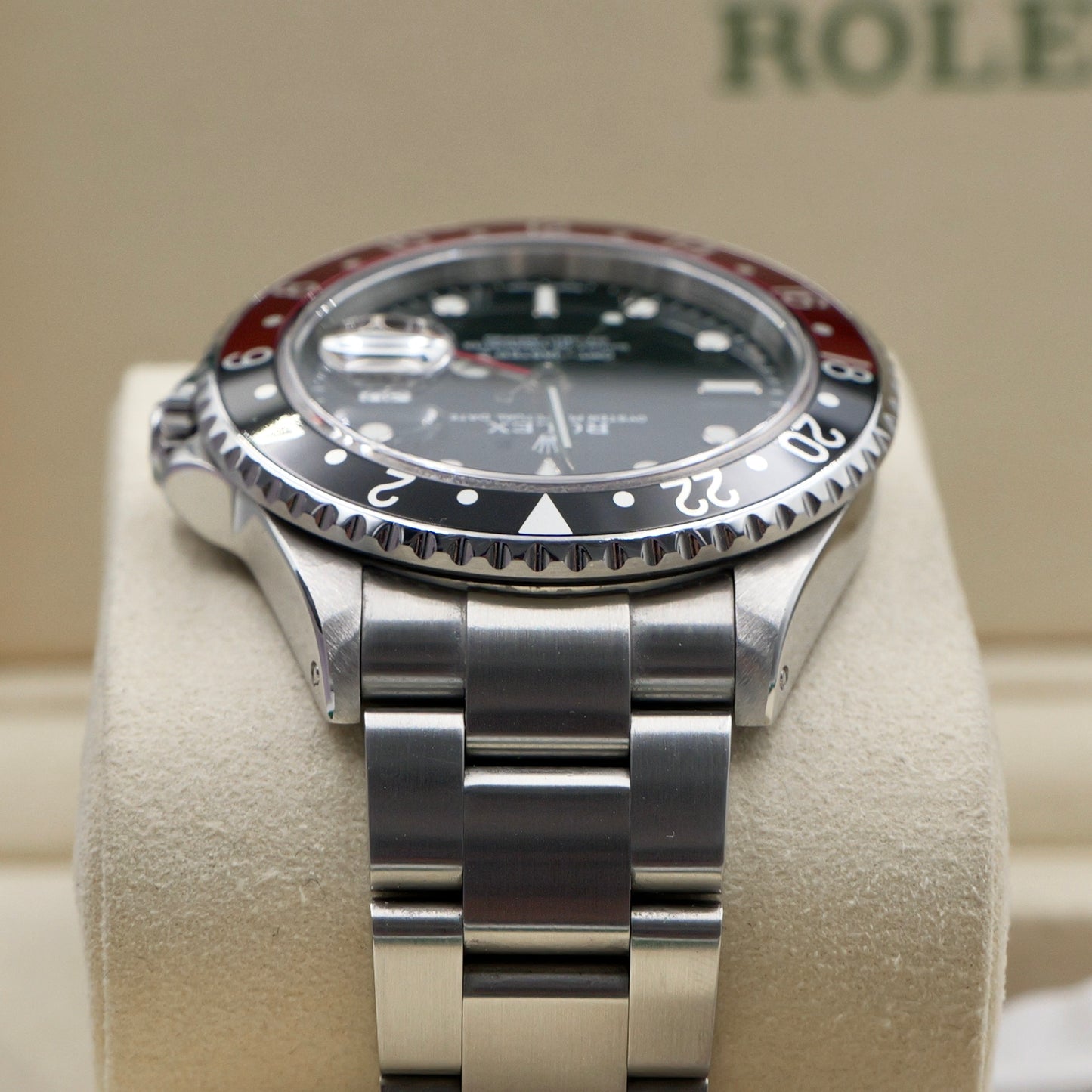Rolex GMT-Master II Coke 16710BLRO Certified Pre Owned - Full Set (2024)
