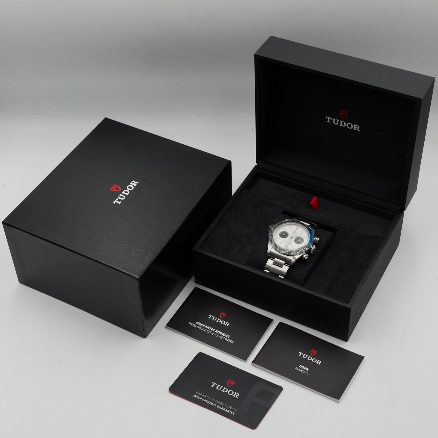 Tudor Black Bay Chrono Panda Fully Stickered M79360N - Full Set (2021)