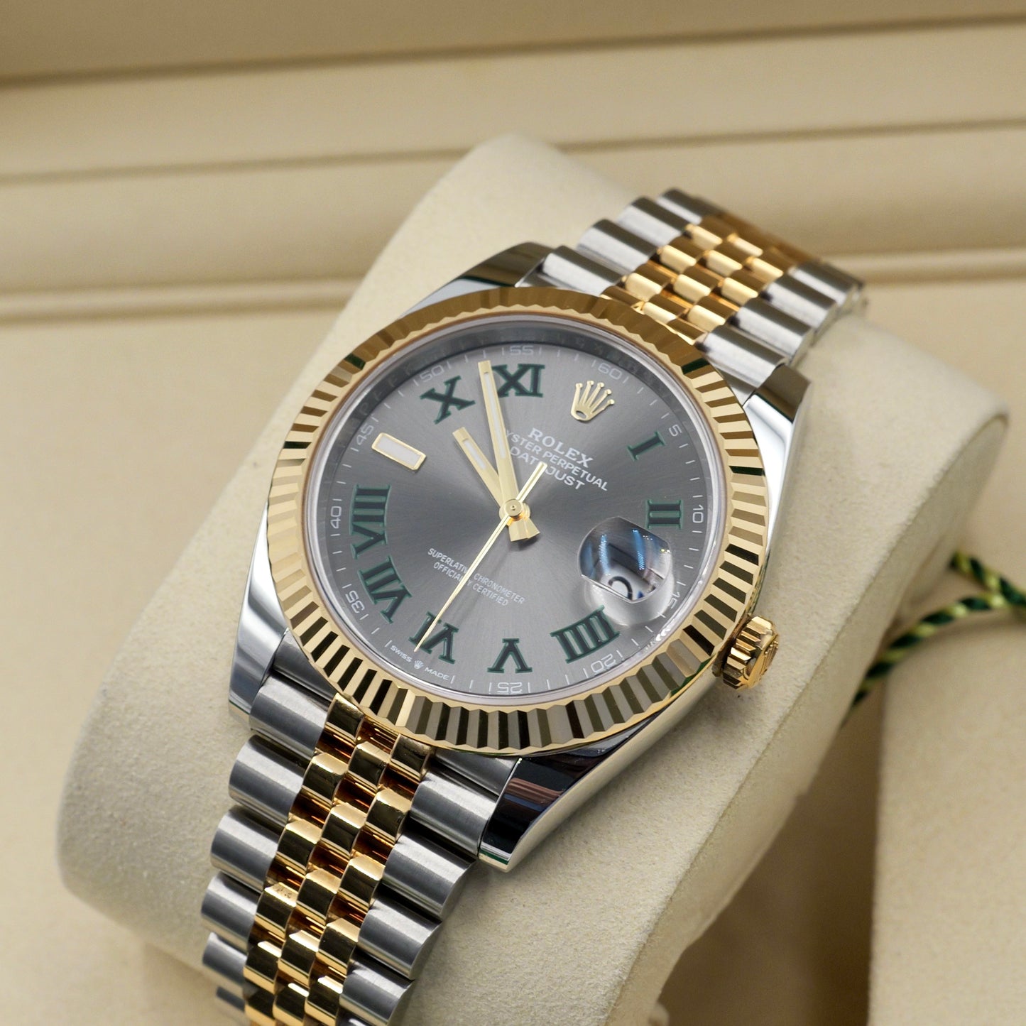 Rolex Datejust 41 Wimbledon 126333 - Full Set (2025)