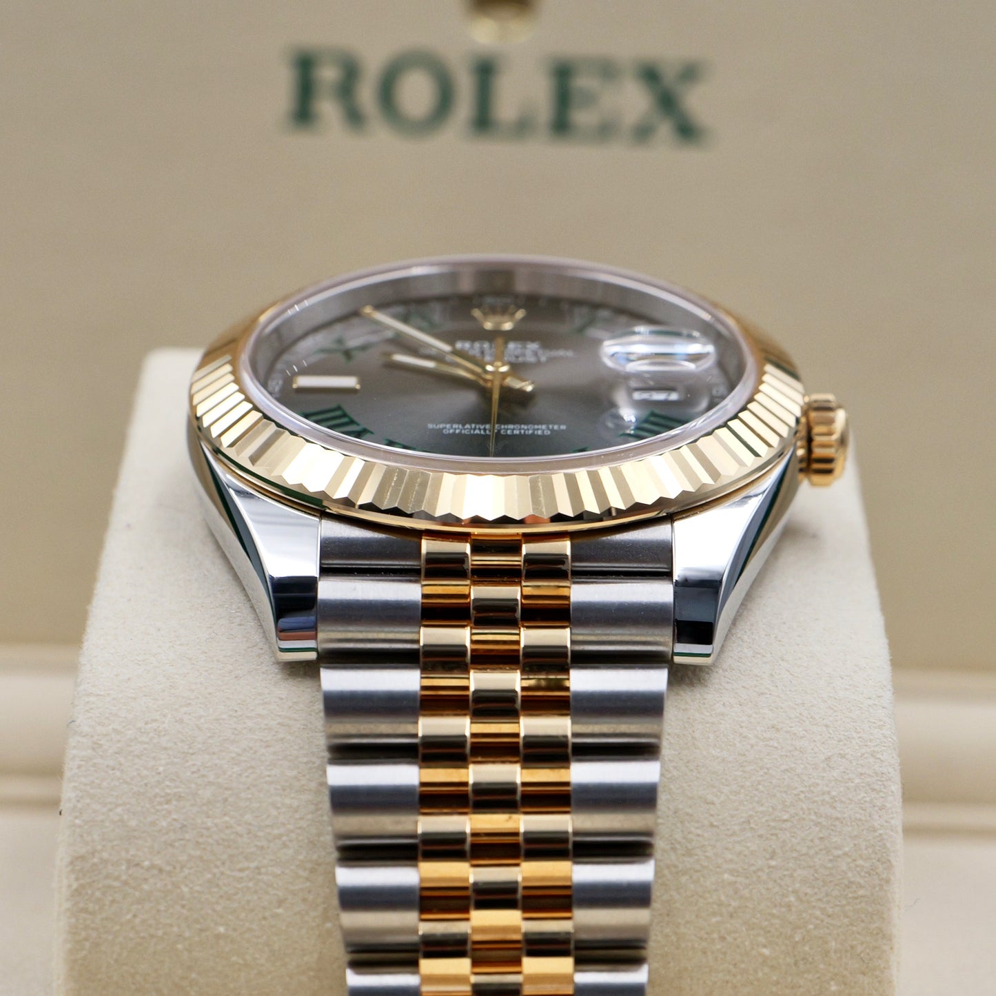 Rolex Datejust 41 Wimbledon 126333 - Full Set (2025)