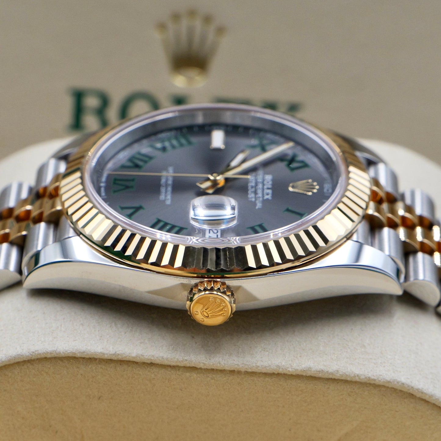 Rolex Datejust 41 Wimbledon 126333 - Full Set (2025)