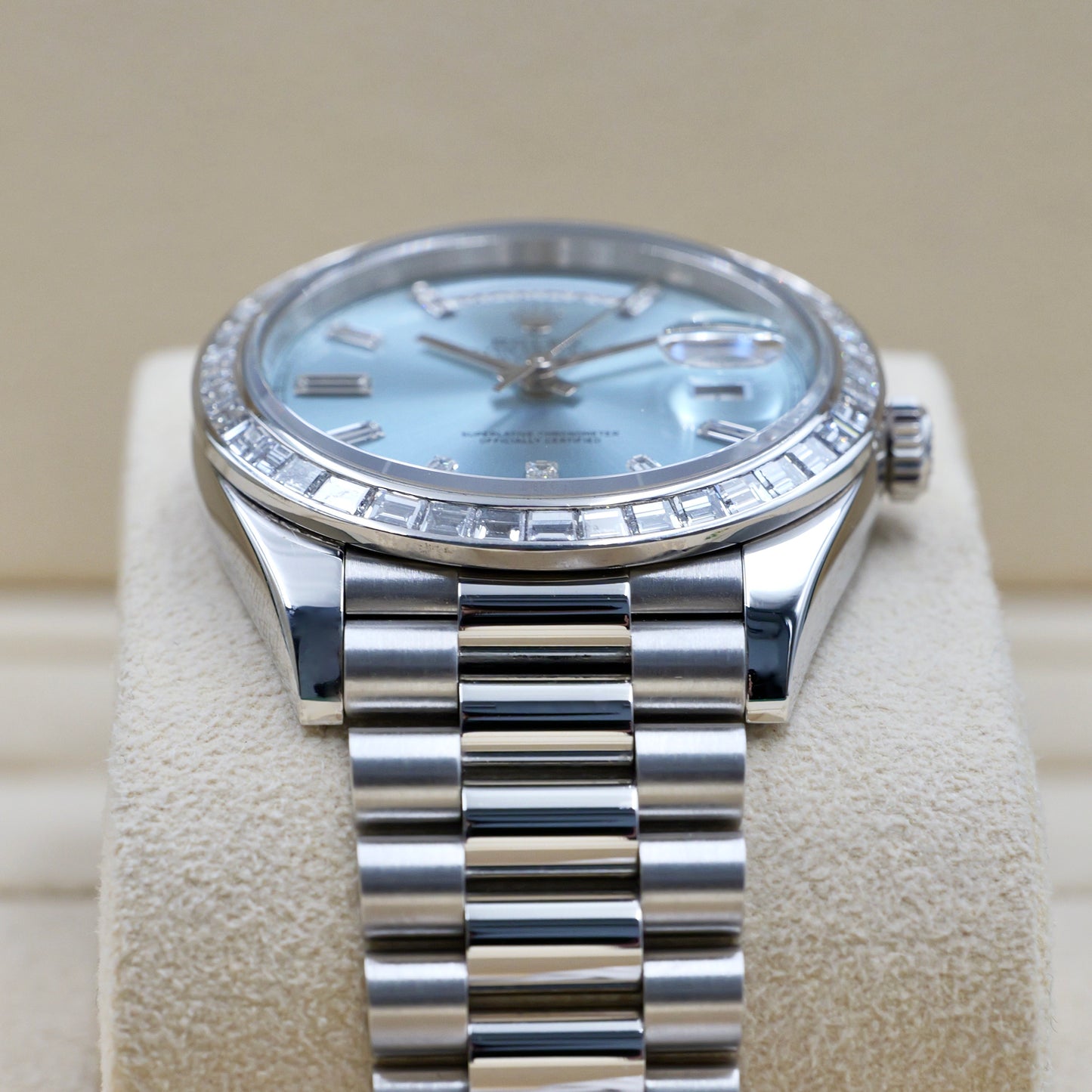Rolex Day-Date 40 Customer TBR Bezel (Factory Smooth Bezel Included) - Full Set (2022)