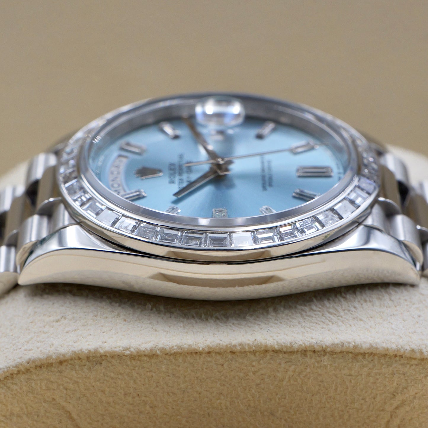 Rolex Day-Date 40 Customer TBR Bezel (Factory Smooth Bezel Included) - Full Set (2022)