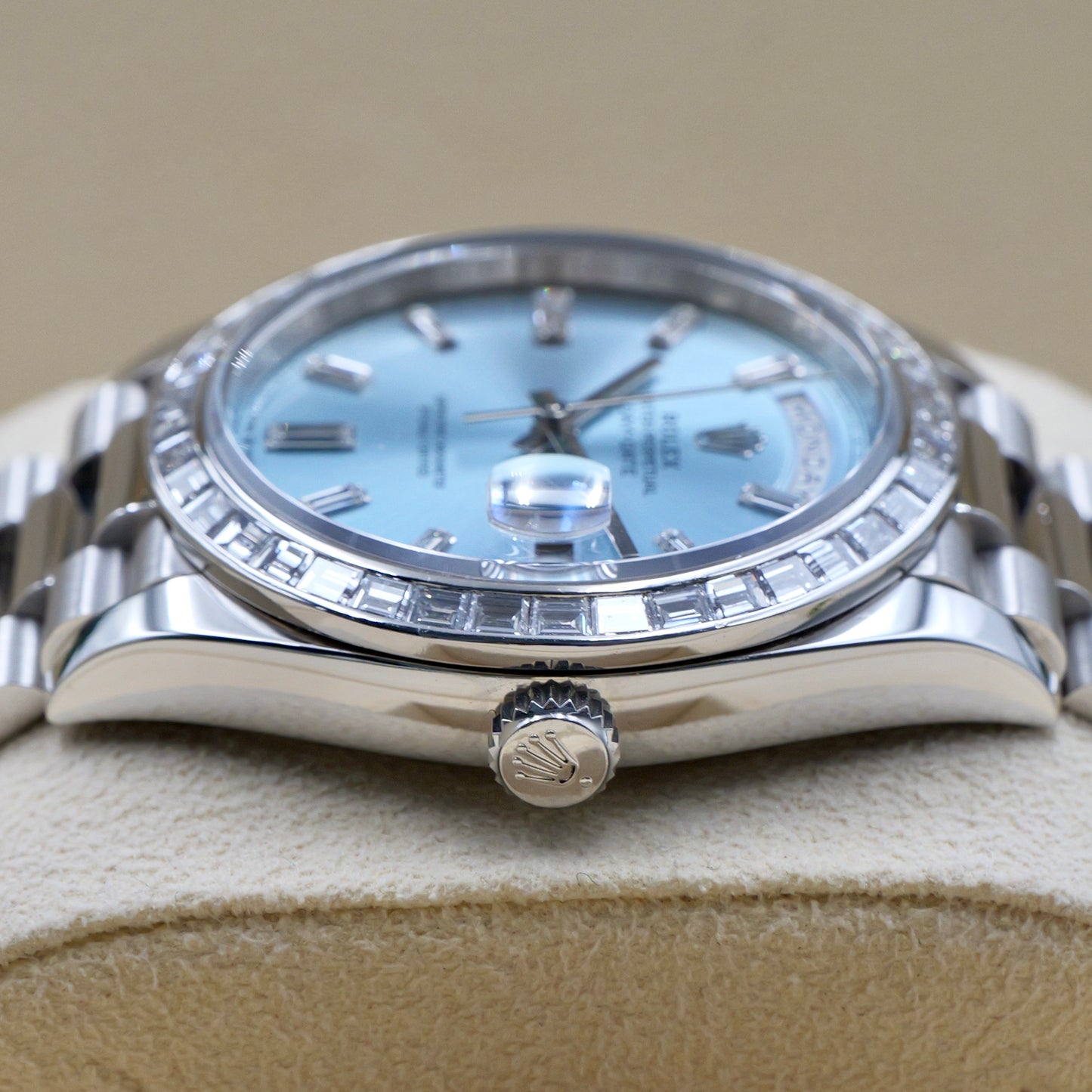 Rolex Day-Date 40 Customer TBR Bezel (Factory Smooth Bezel Included) - Full Set (2022)