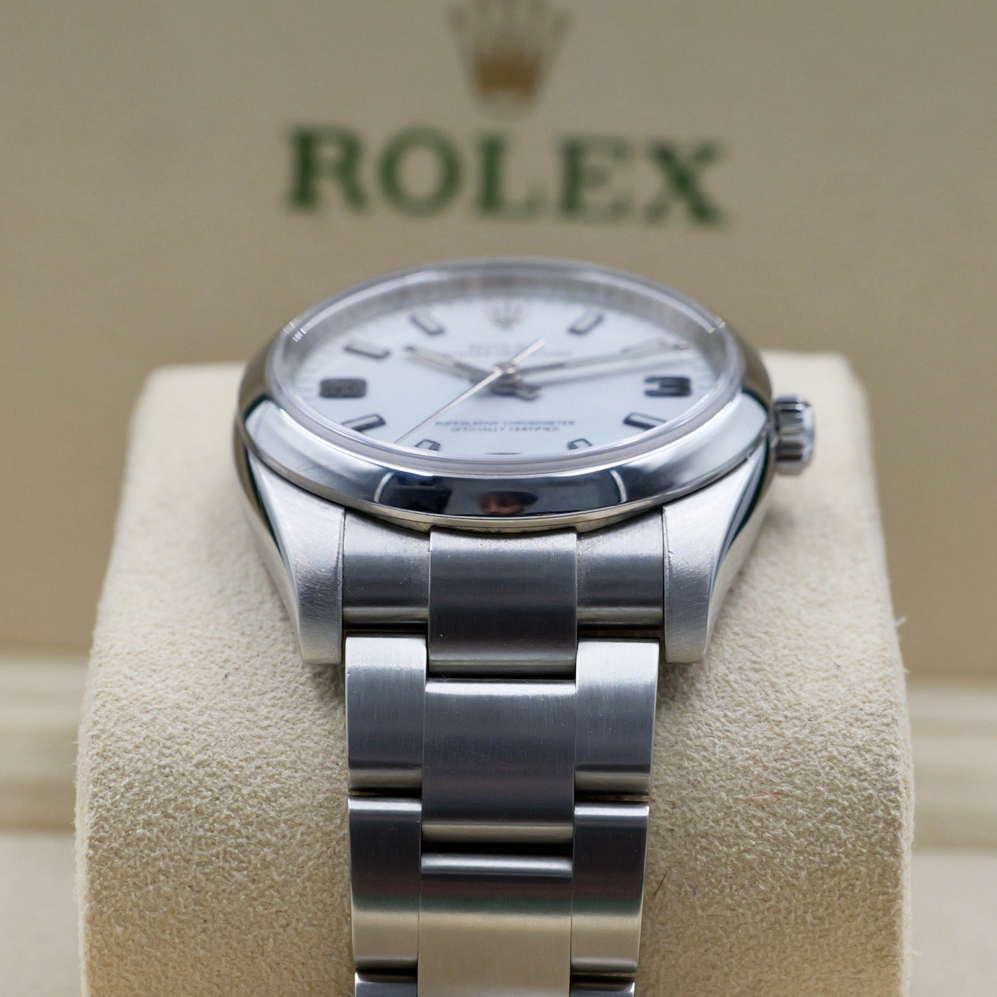 Rolex Oyster Perpetual 34 Arabic Dial 114200 - Full Set (2016)