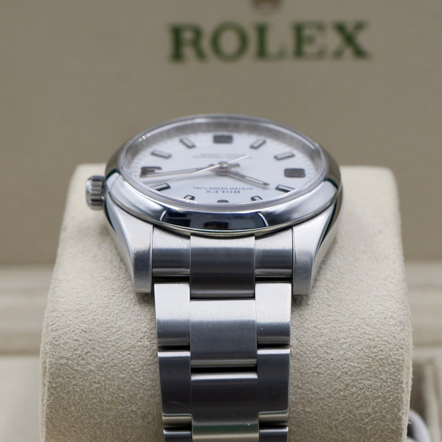 Rolex Oyster Perpetual 34 Arabic Dial 114200 - Full Set (2016)