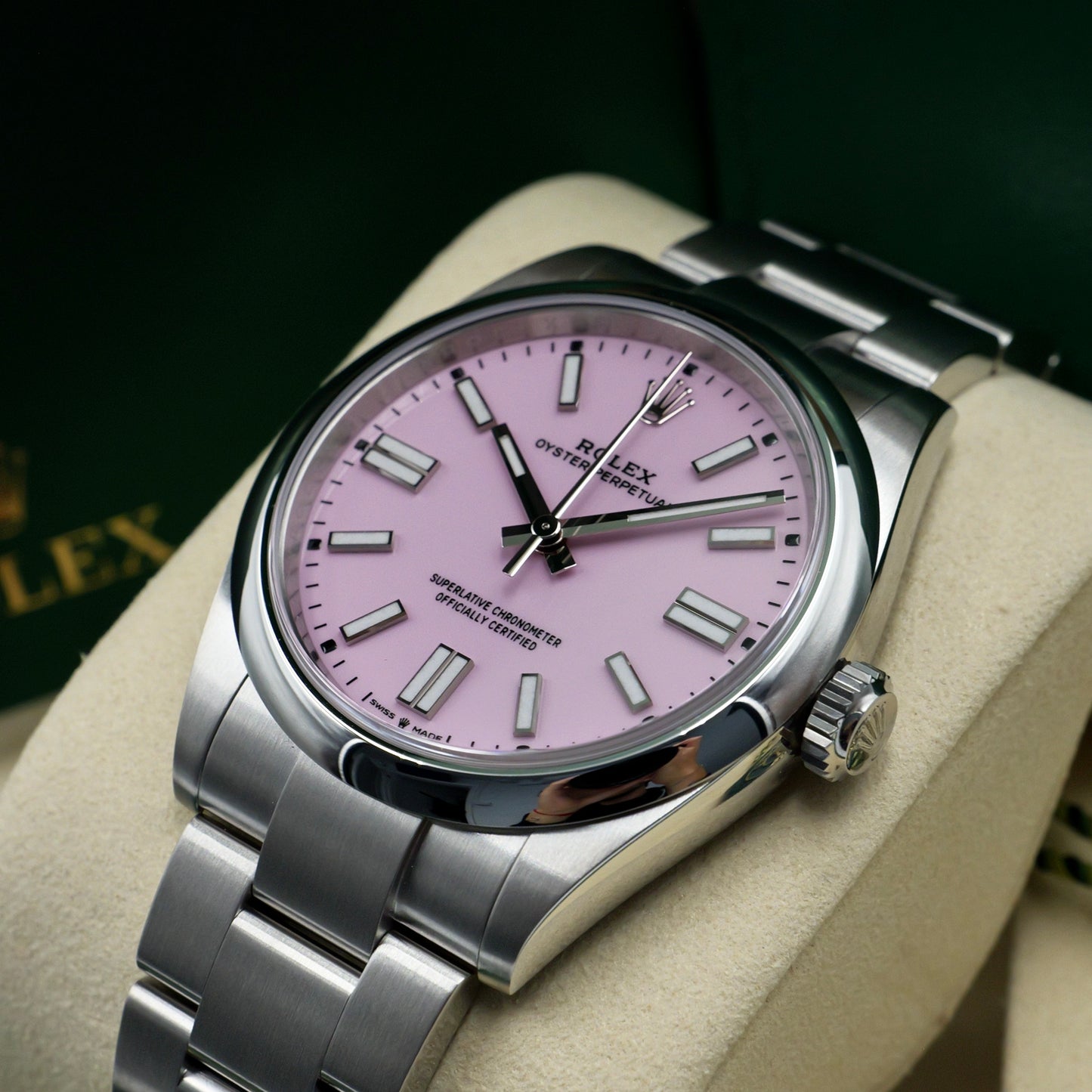Rolex Oyster Perpetual 41 Candy Pink 134300 - Full Set (2026)