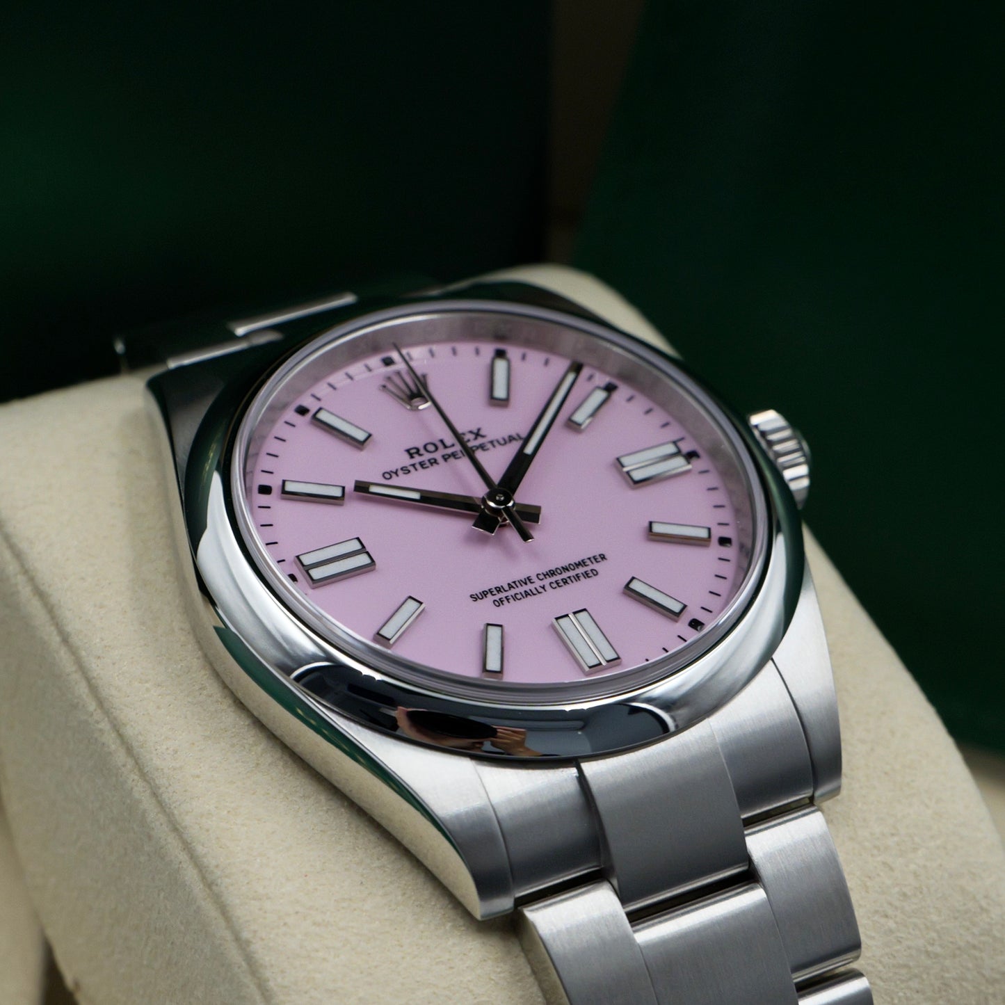 Rolex Oyster Perpetual 41 Candy Pink 134300 - Full Set (2026)