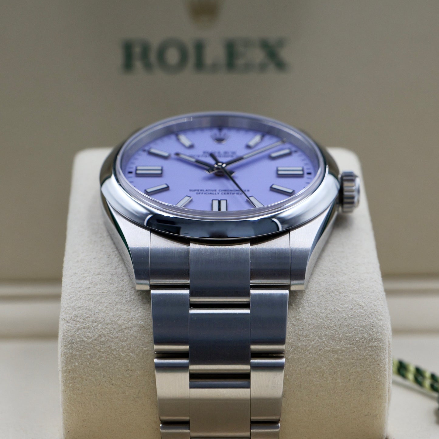 Rolex Oyster Perpetual 41 Lavendar 134300 Full Set 2026