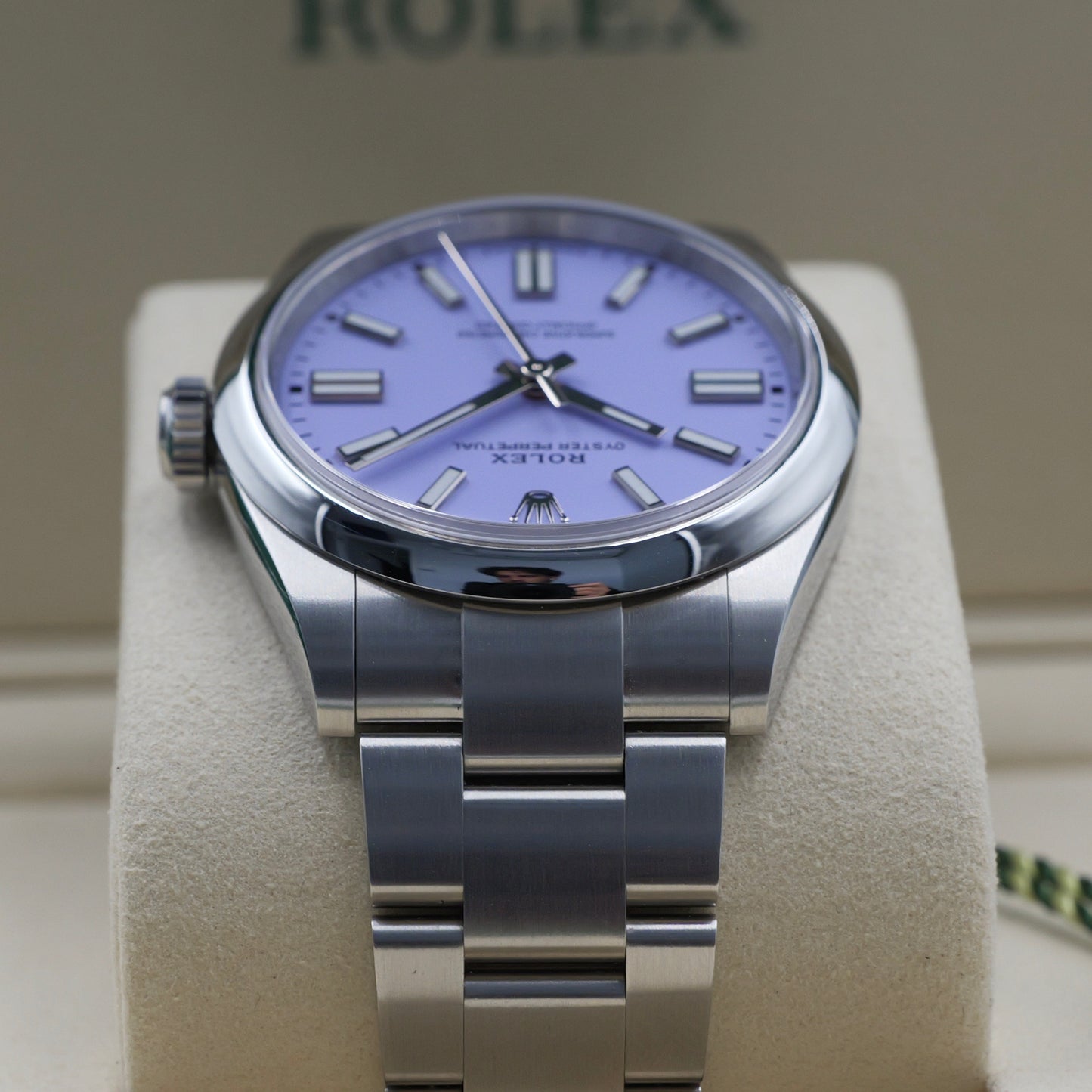 Rolex Oyster Perpetual 41 Lavendar 134300 Full Set 2026