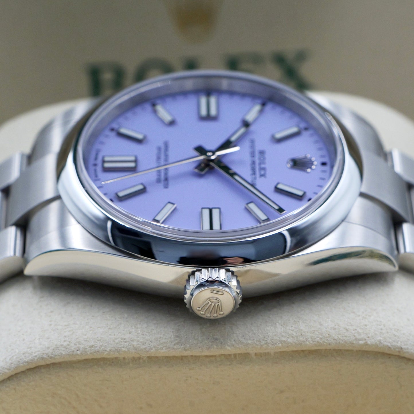 Rolex Oyster Perpetual 41 Lavendar 134300 Full Set 2026