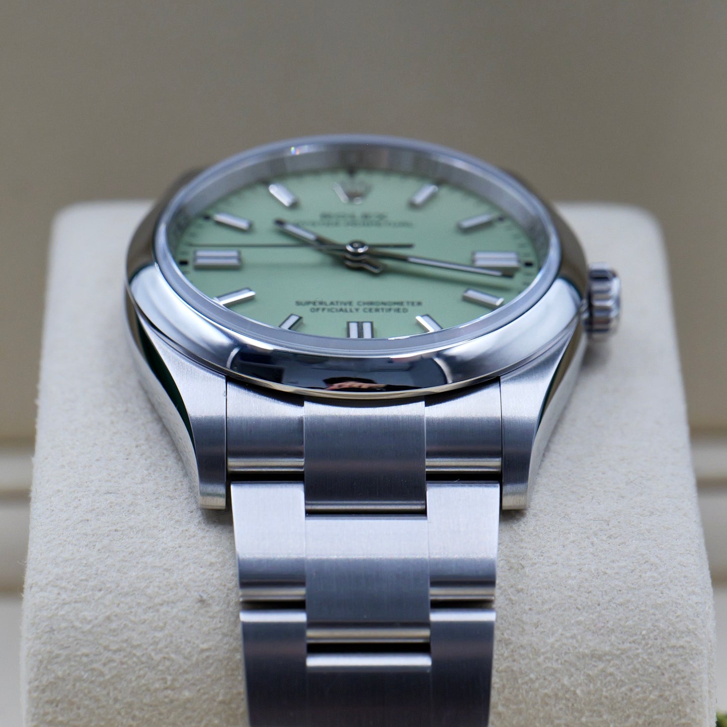 Rolex Oyster Perpetual 36 Pistachio 126000 - Full Set (2026)