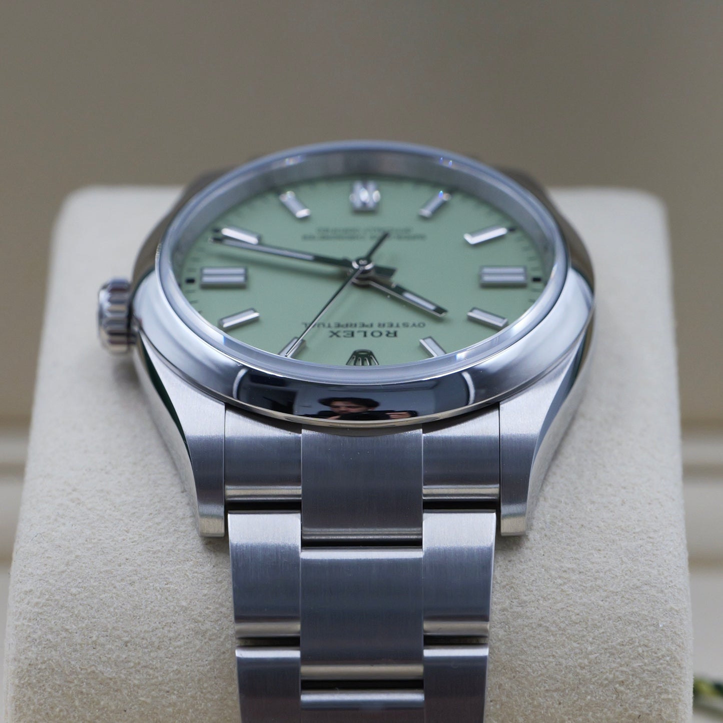 Rolex Oyster Perpetual 36 Pistachio 126000 - Full Set (2026)