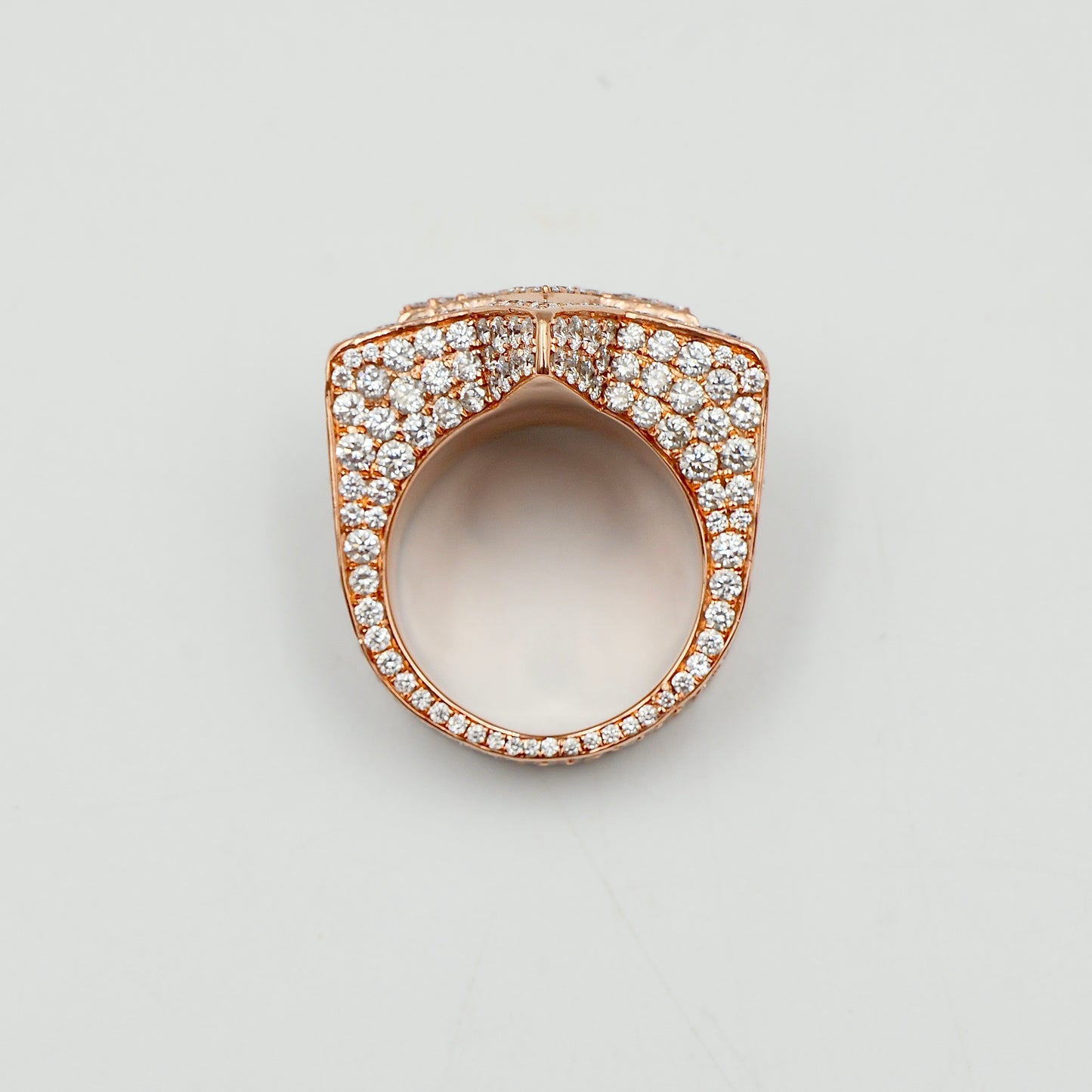 Rose Gold Star Pinky Ring