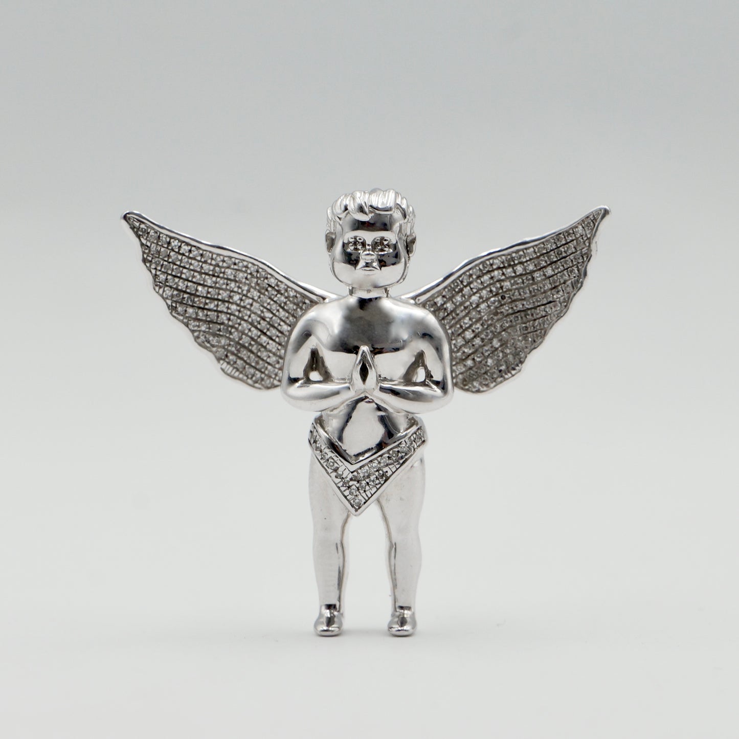 White Gold Anagel Pendant