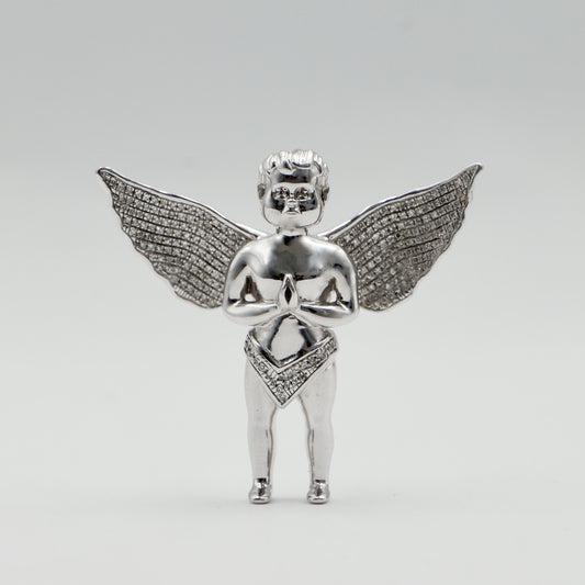 White Gold Anagel Pendant