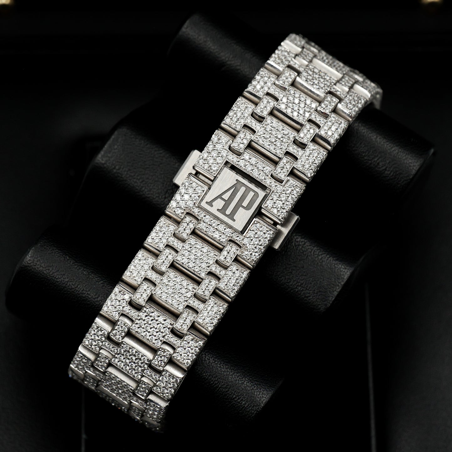 Royal Oak 41 Diamond Baton Dial Large Diamond Bezel (VS Lab Grown Diamonds)