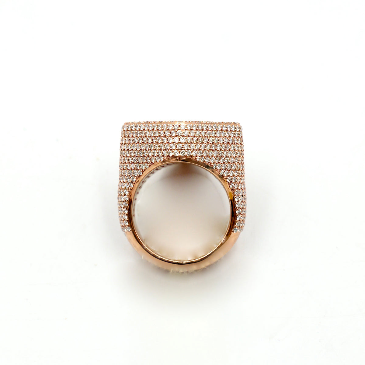 Rose Gold Cross Ring