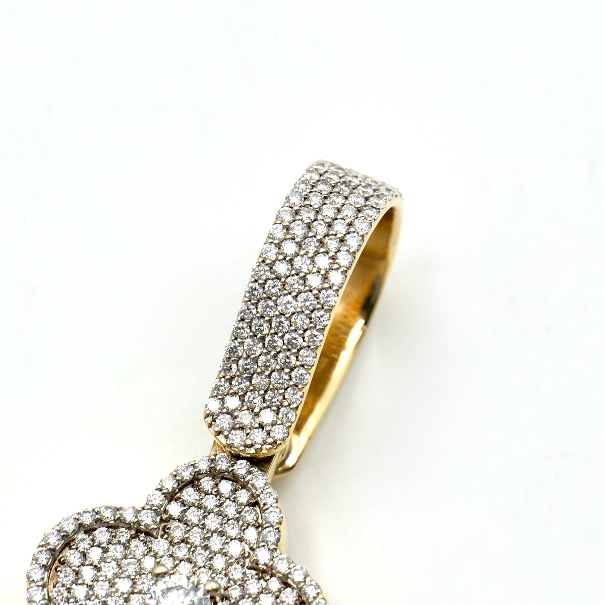XL Diamond Cross Pendant