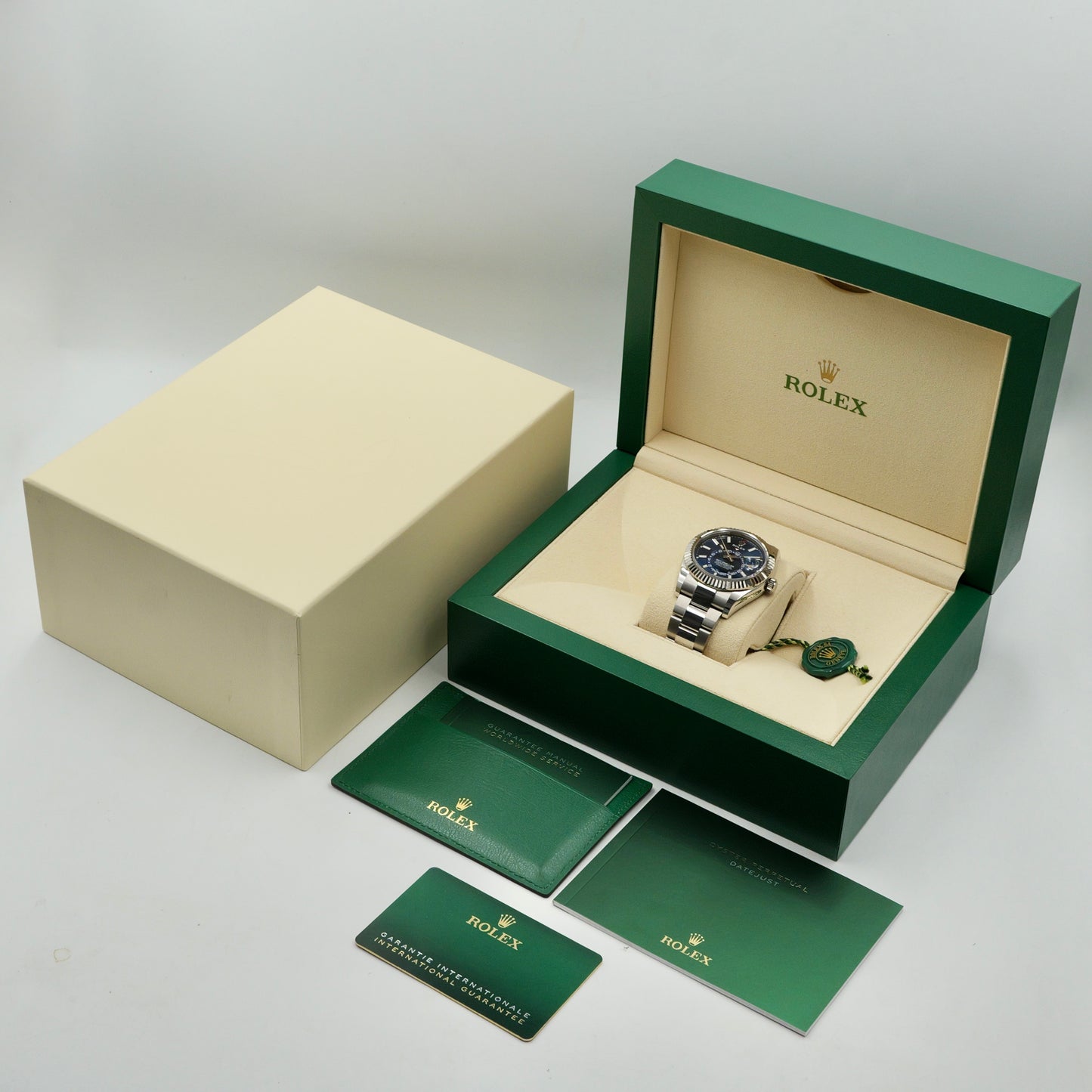 Rolex Sky-Dweller Blue Dial Oyster Bracelet 326934 Full Set (2022)