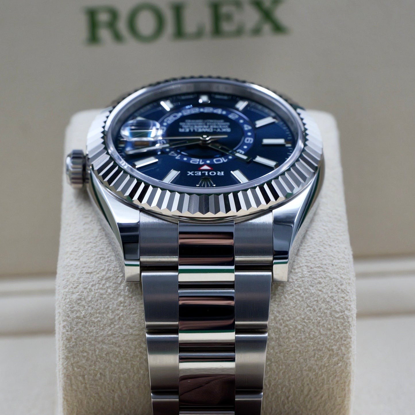 Rolex Sky-Dweller Blue Dial Oyster Bracelet 326934 Full Set (2022)