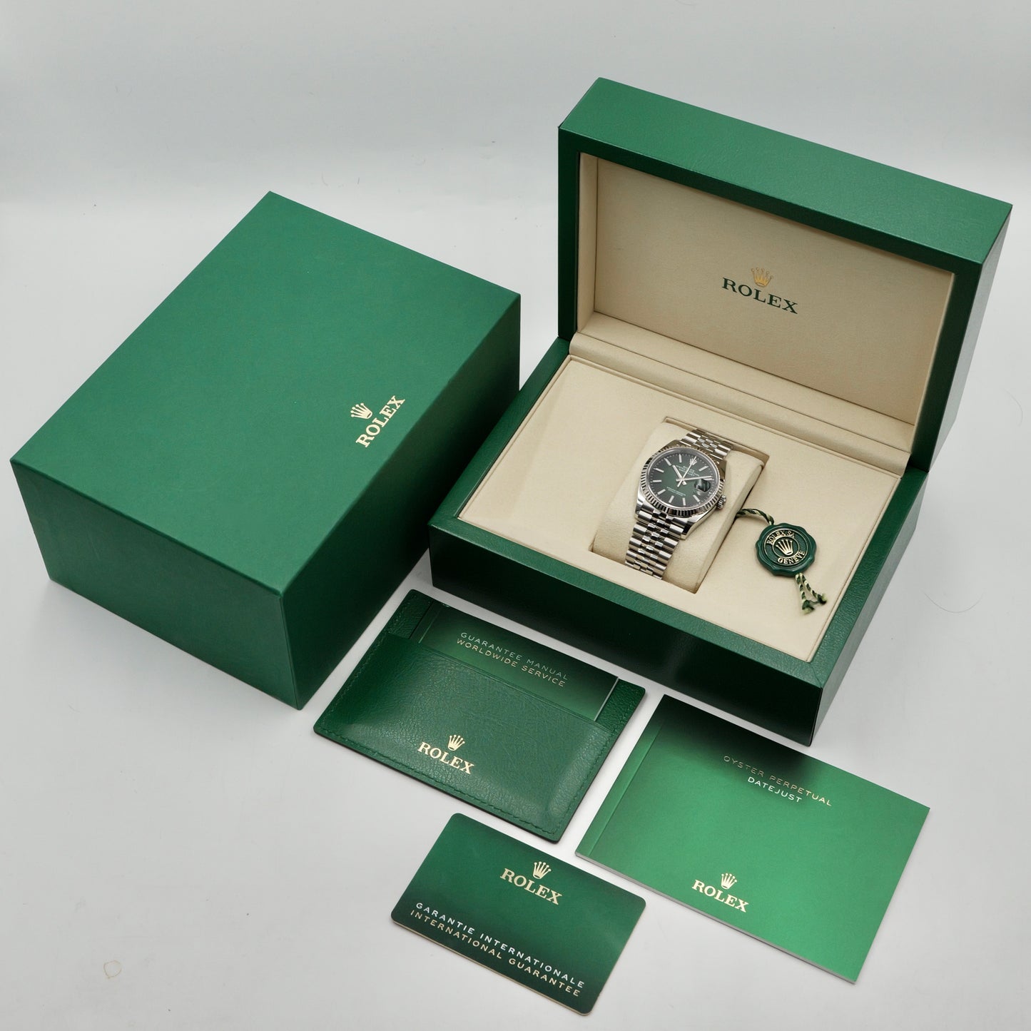 Rolex Datejust 36 Ombré Fluted Jubilee 126234 - Full Set (2026)