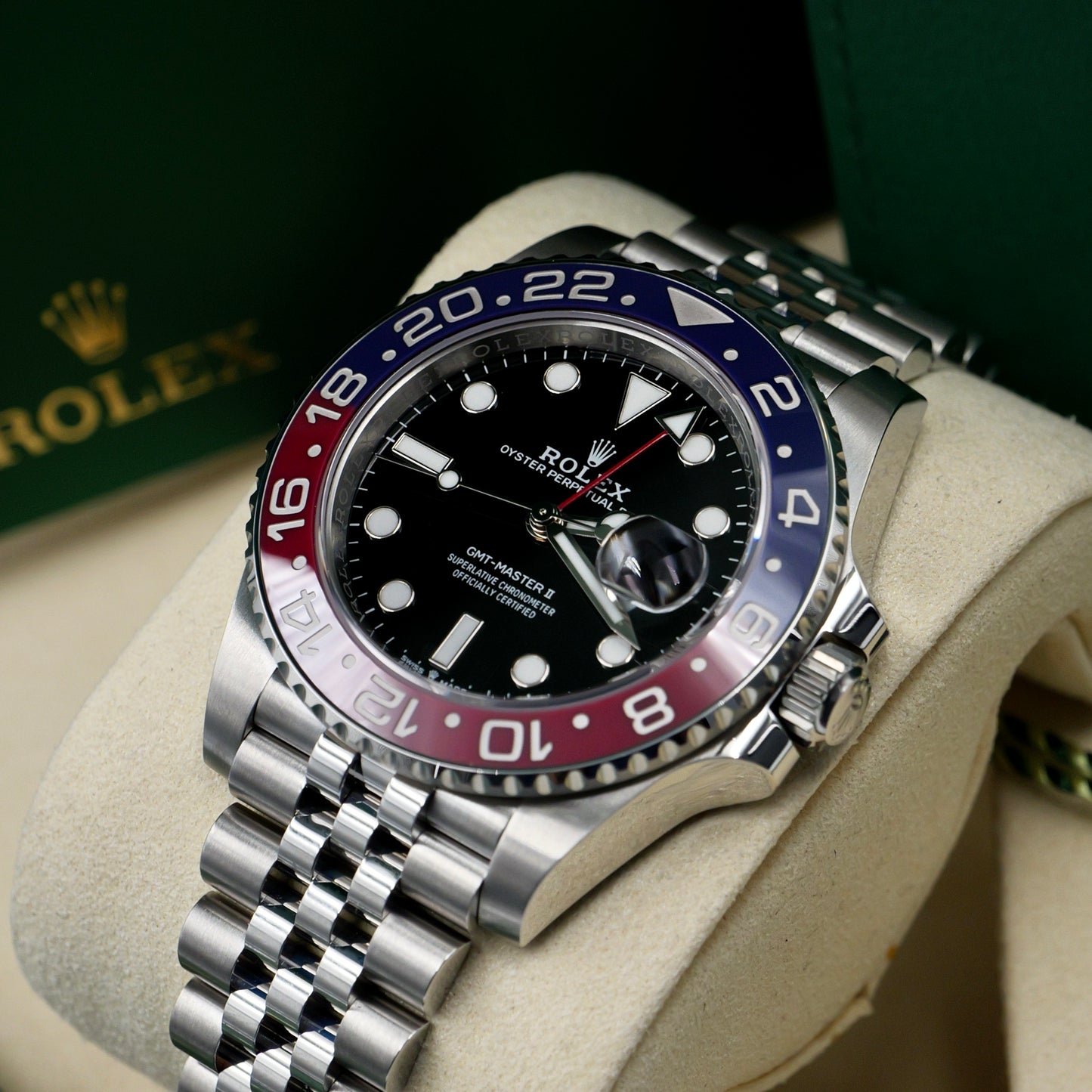 Rolex GMT-Master II Pepsi Jubilee 126710BLRO - Full Set (2025)