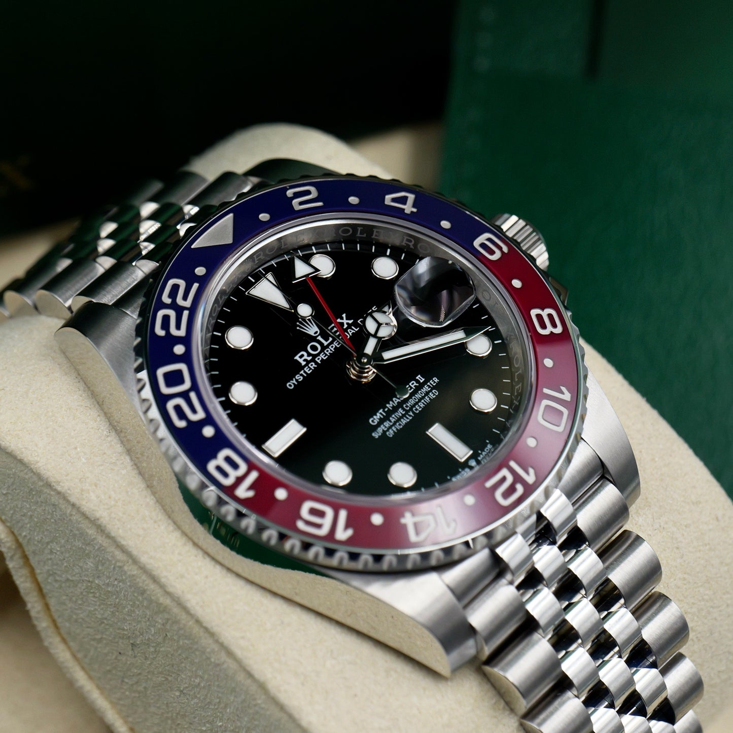Rolex GMT-Master II Pepsi Jubilee 126710BLRO - Full Set (2025)