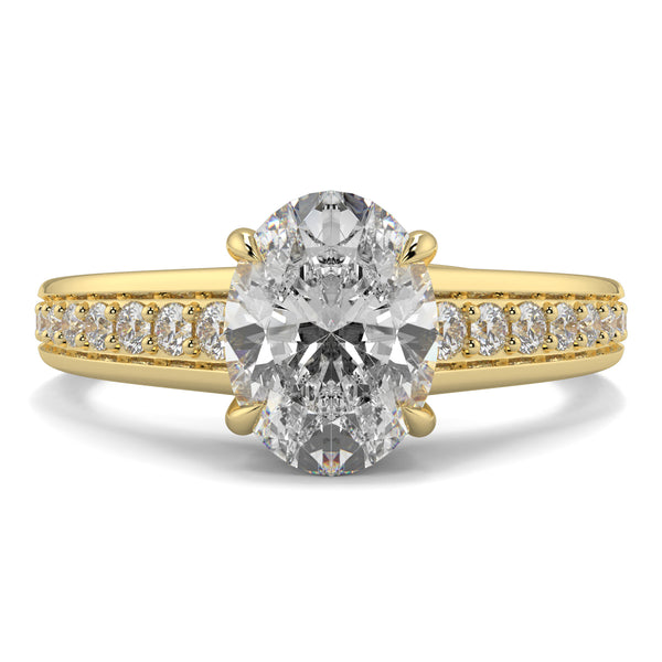 Patricia - 2.0 Ct - Oval Diamond Ring