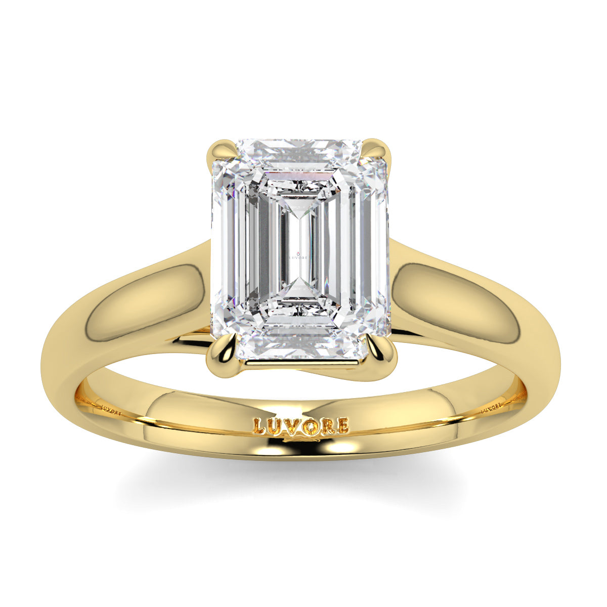 Bella - 3 Ct - Emerald Diamond