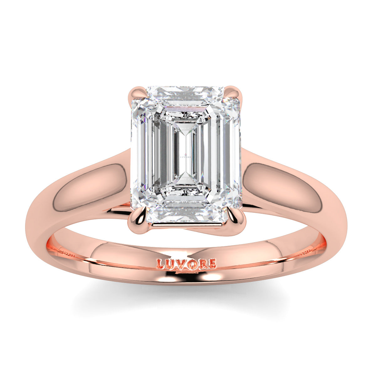 Bella - 3 Ct - Emerald Diamond