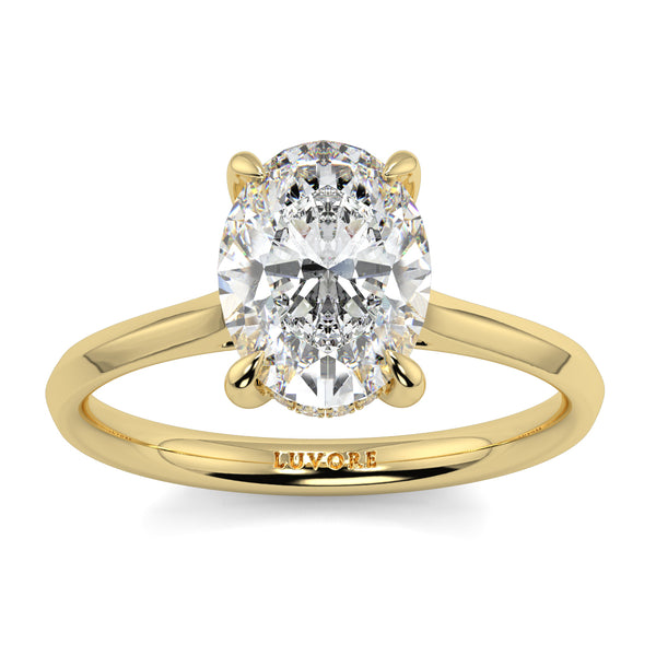 Etoile - 1.5 Ct - Oval Diamond