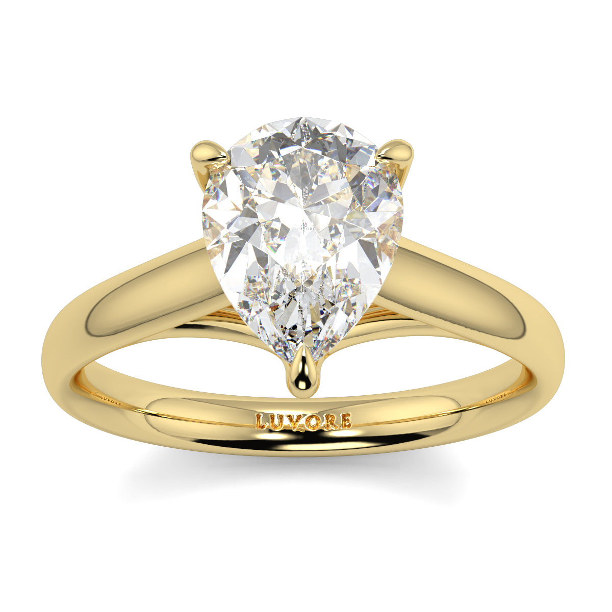 Bella - 3 Ct - Pear Diamond