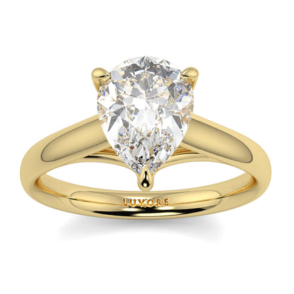 Bella - 3 Ct - Pear Diamond