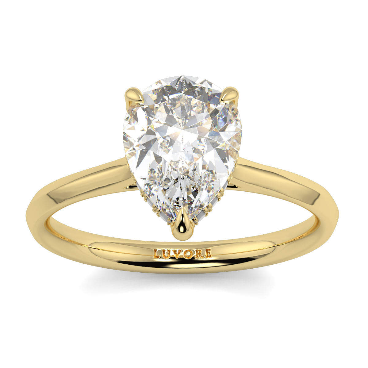 Etoile - 1.5 Ct - Pear Diamond