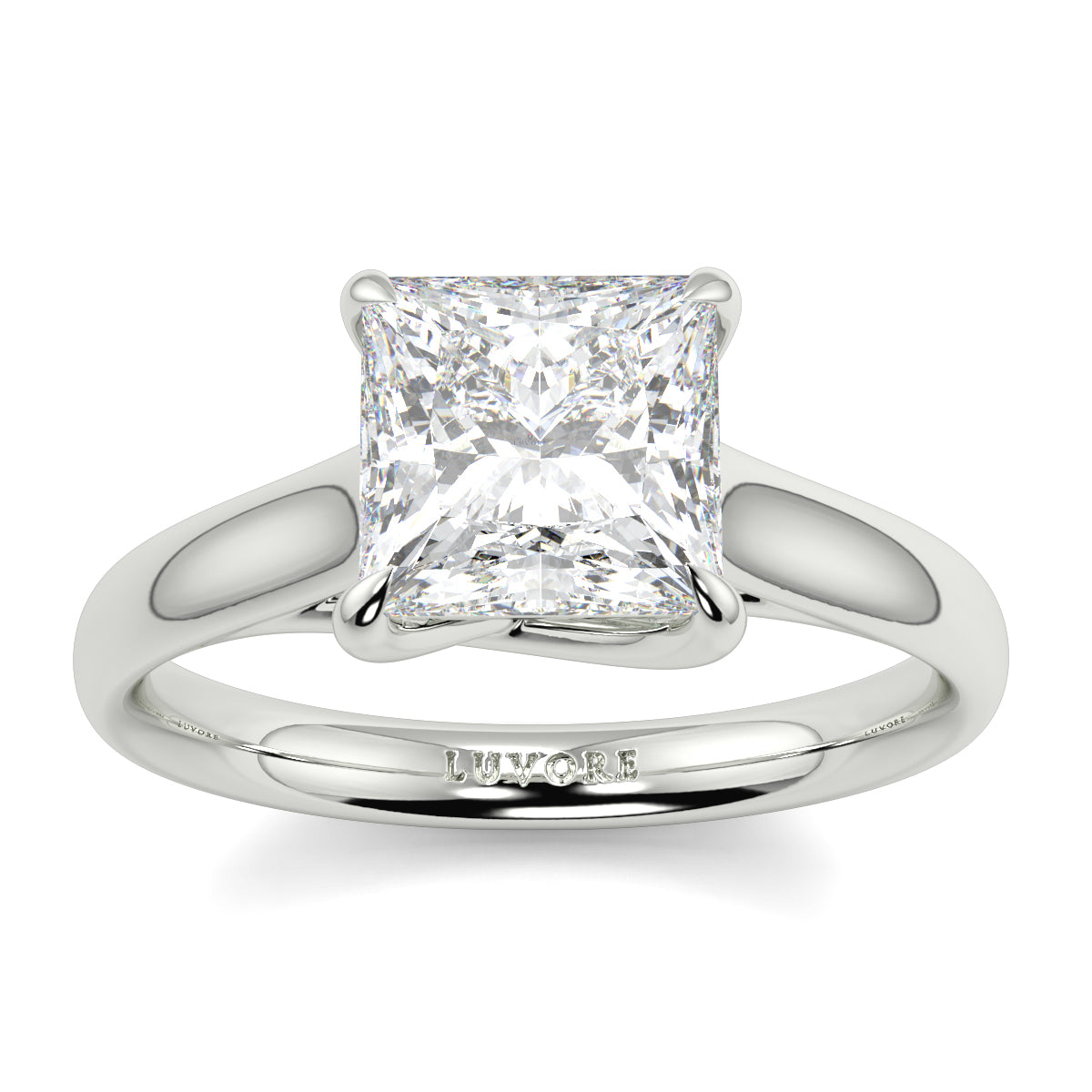 Bella - 2.5 Ct - Princess Diamond