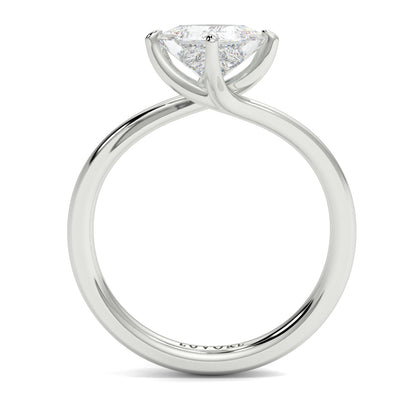 Diamond ring with a white background yb_jewellers_twist_band_engagement_ring_best_selling_design_round_diamond_trending_rings