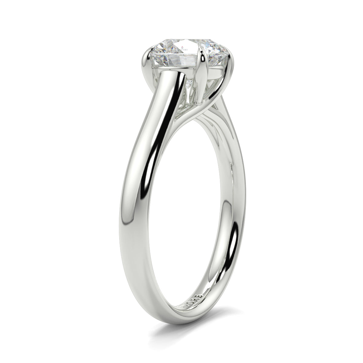 Bella - 3 Ct - Round Diamond