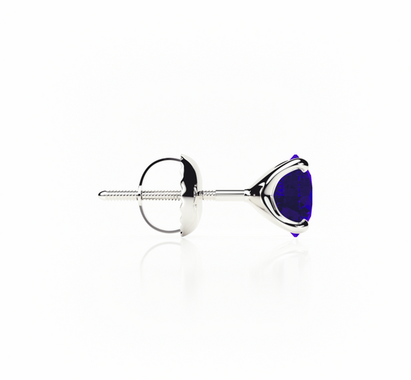  4 Claw - Sapphire - Stud Earrings 