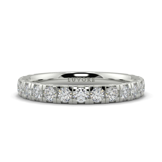 Diamond Micro Set Wedding Band