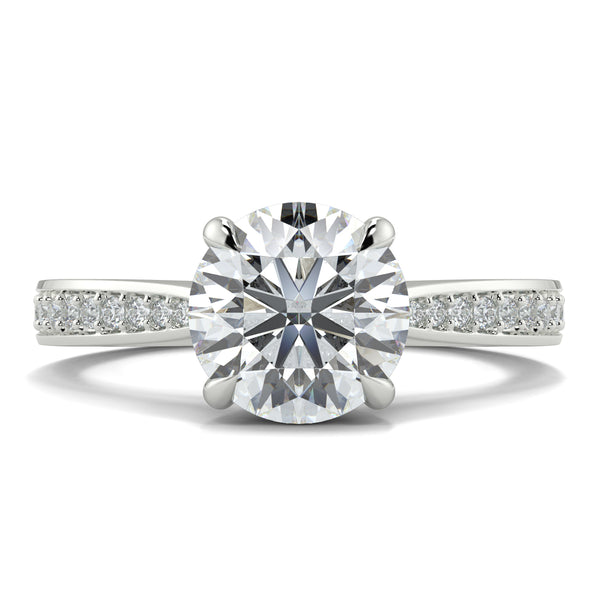 Elara - 2.0 Ct - Round Diamond Ring