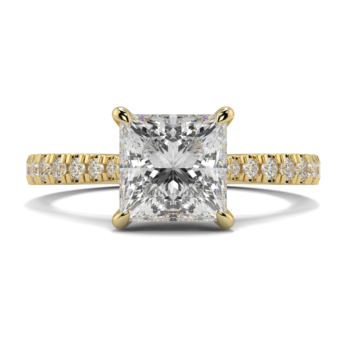 Ylenia - 3.0 Ct - Princess Diamond