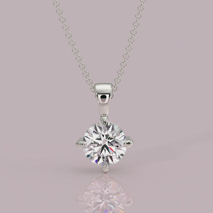 Plain Solitare Pendants