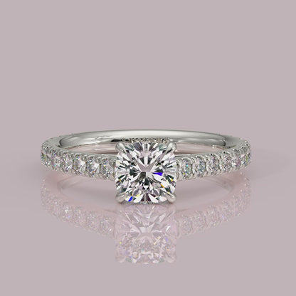 Yb jewellers engagement ring straight band video