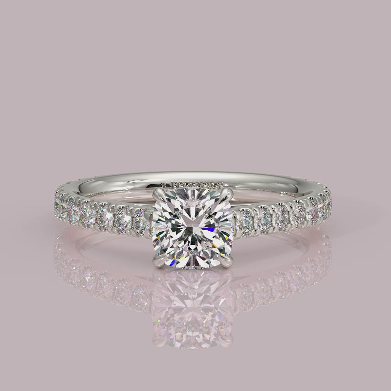 Yb jewellers engagement ring straight band video