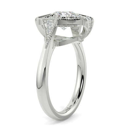 Vivienne - Round Cluster Halo - Ring Mount